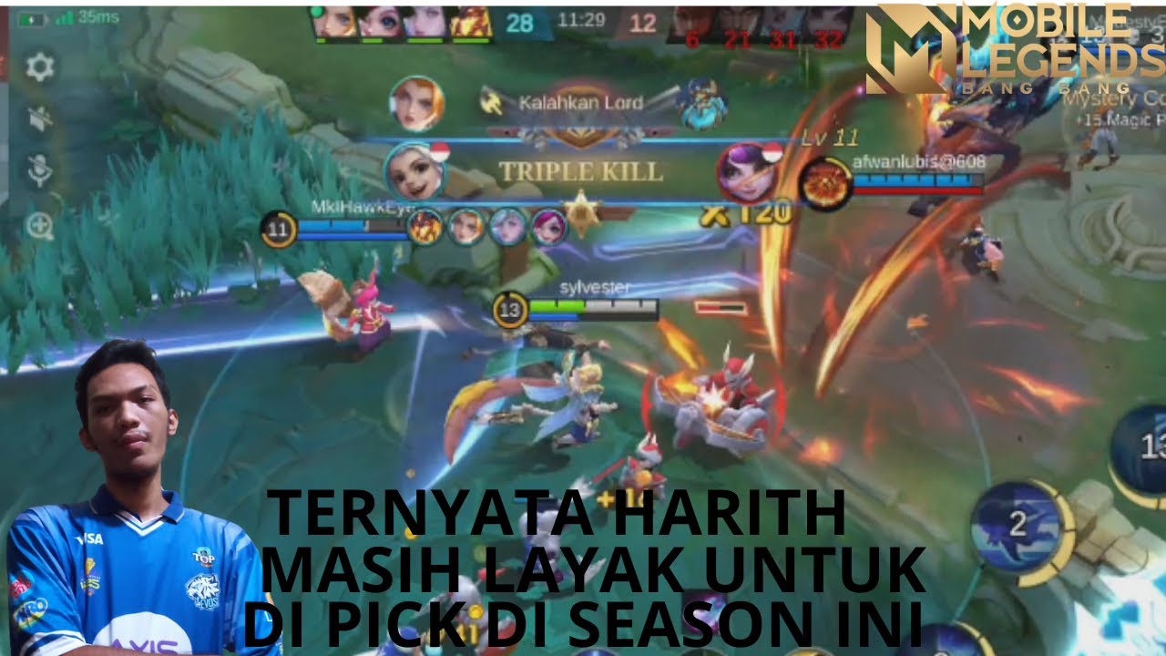 TERNYATA HARITH MASIH OP BUAT DI PICK DI SEASON INI - MOBILE LEGENDS INDONESIA