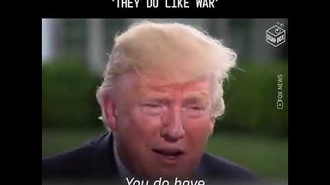 Trump on Military industrial complex
