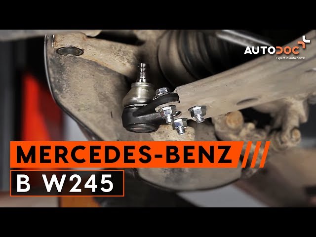 Utmutato Mercedes Benz B W245 Gombcsuklo Csere Youtube Utmutato Mercedes Benz B W245 Gombcsuklo Csere Youtube
