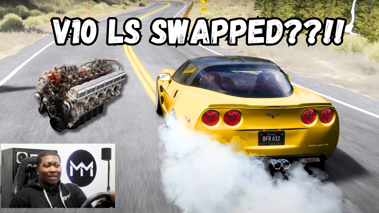 Swapping an LS Based V10 in a C6 CORVETTE??!! | Assetto Corsa Swaps