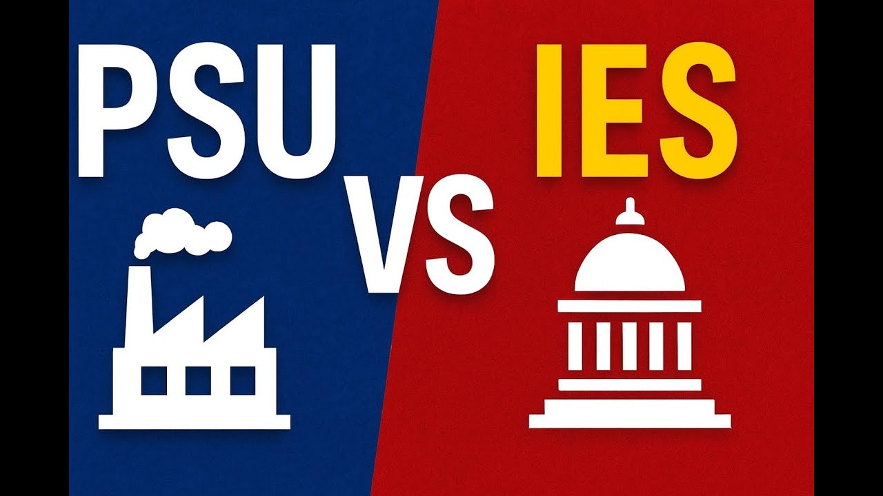 Psu Vs Iesese Vs Gatepsu Job Vs Central Government Jobwhy Everyones