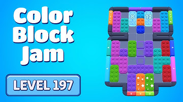 Color Block Jam Level 197 Solution Walkthrough