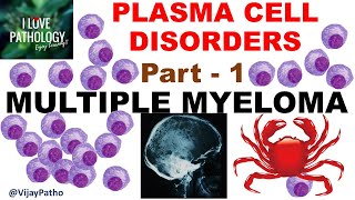 PLASMA CELL DISORDERS: Part 1- Multiple Myeloma:pathogenesis & Clinical features