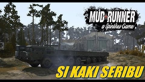 Spintires Mudrunner 32 wheels on Mud MAZ 7410 16x16