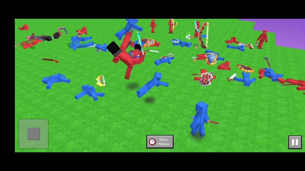 Blocky Ragdoll Battle All Unit Vs All Unit - YouTube