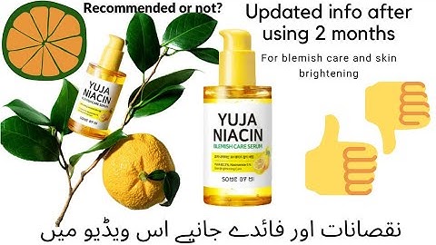 Review yuja niacin blemish care serum năm 2024