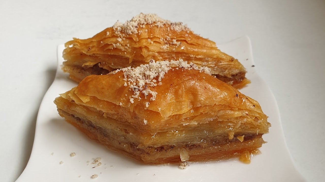 EV BAKLAVASI/ RECETTE BAKLAVA FACILE YouTube