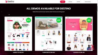Destino - Premium Responsive Magento Theme with Mobile-Specific Layou