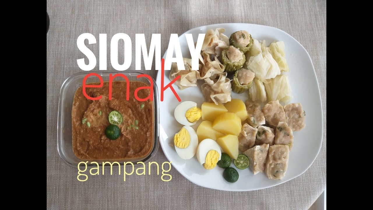 RESEP SIOMAY ENAK GAMPANG 60 MENIT JADI YouTube