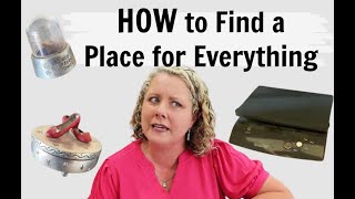 HOW to Find a Place for Everything in Your Home when Decluttering