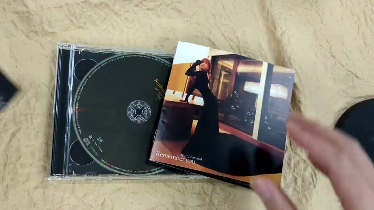 [Unboxing] Ayumi Hamasaki: Remember you [CD+Blu-ray]