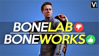 Why Boneworks is Better Than Bonelab  Comparison Video