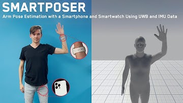 SmartPoser: Arm Pose Estimation with a Smartphone and Smartwatch Using UWB and IMU Data