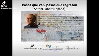 Antoni Robert (Barcelona, Cataluña, 1954) Antoni Robert (Barcelona, Cataluña, 1954)