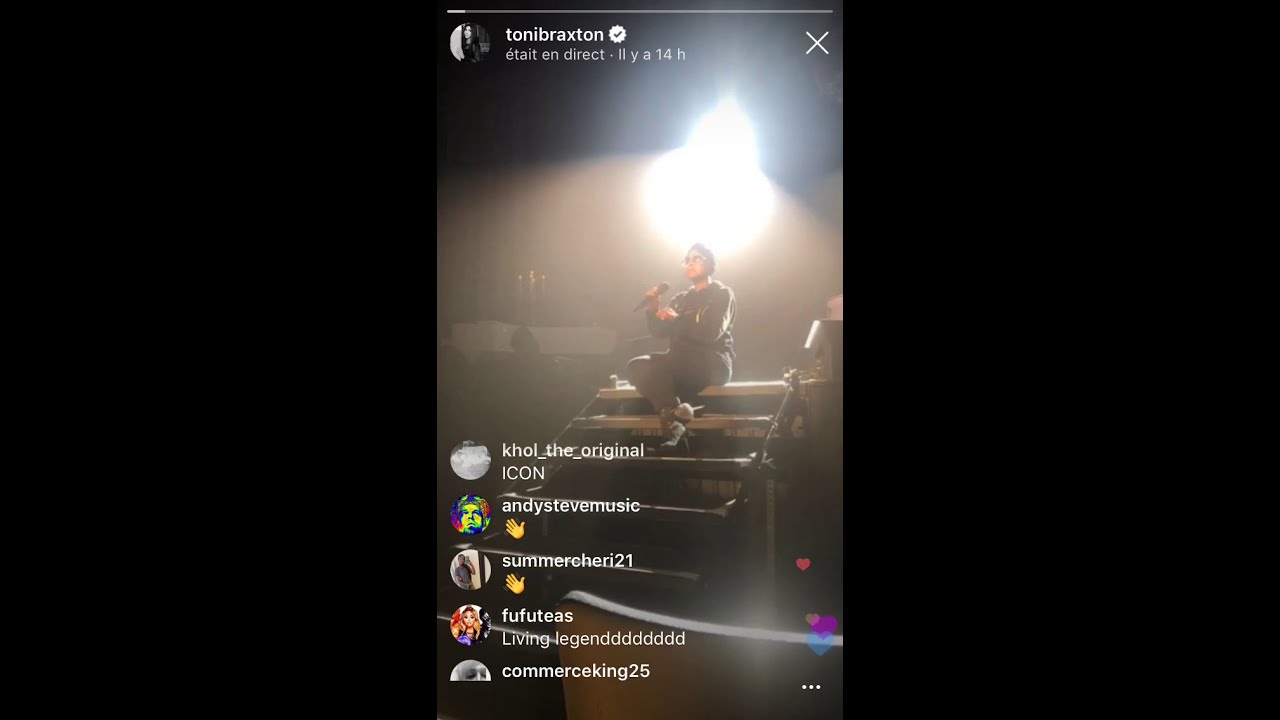 Toni Braxton - Rehearsal for As Long as I Live Tour