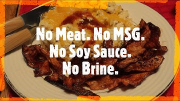 [Vegan] Ultimate Daikon Bacon NO MSG, NO SOY SAUCE, NO BRINE, NO SALT BATH - Airborne Kitchen