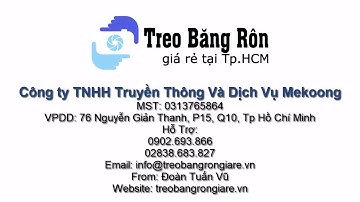Công Ty Treo Băng Rôn Quảng Cáo Mekoong