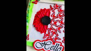 Today work softboard decoration#softboard#artandcraft#artandcraftwork#creativeideas#creative#shorts