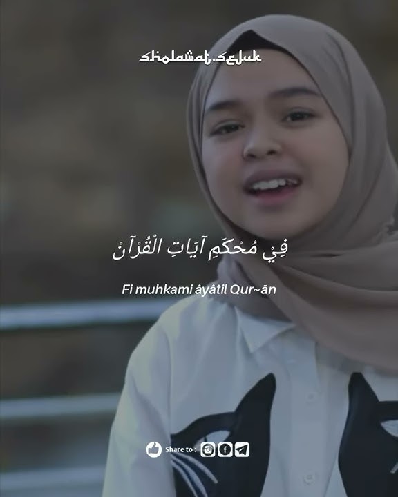 MAULIDU AHMAD || LIRIK || SYAHLA feat NISSA SABYAN