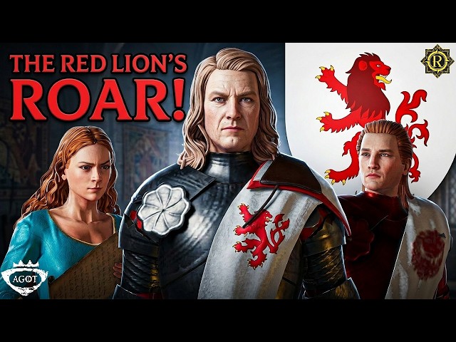 The RED Lion ROARS Once MORE! | AGOT CK3 - YouTube