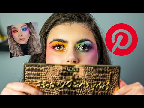RECREATING PINTEREST MAKEUP LOOK!?!