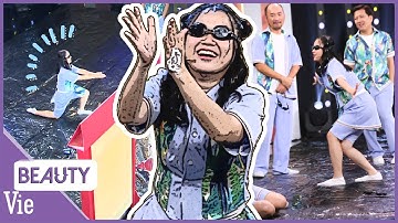 Lâm Vỹ Dạ quẩy lạc lối khiến ông chú Tiến Luật cạn lời với 2 cục tạ "bất tài vô dụng" 7 NỤ CƯỜI XUÂN