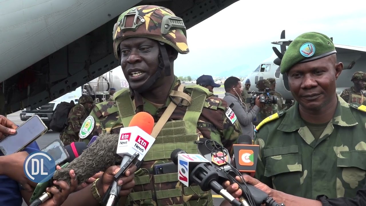 Wanajeshi wa jeshi la Kenya waingia DRC kusaidia mapambano dhidi ya waasi wa M23.