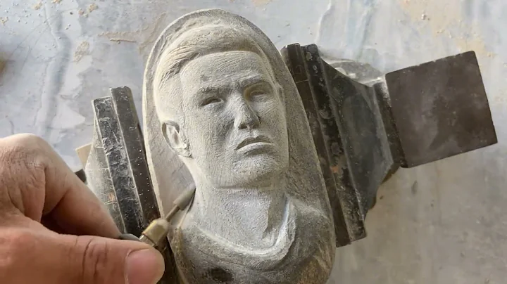 Stone Portrait Carving Process for Beginners