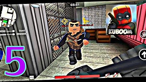 KUBOOM 3D: Kuboom FPS Shooting Gameplay Walkthrough #Part 5 (ios android)