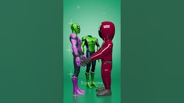 The Ultimate Marvel Animation Experience in GTA 5 Spiderman Vs Squid Game Guard FINAL HEAD SWAP GAME