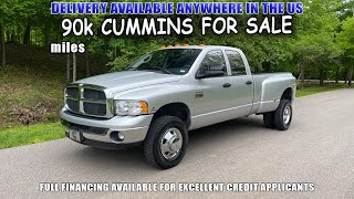 5.9 Cummins For Sale: 2005 Dodge Ram 3500 Dually 4x4 Diesel with Only 90k Miles