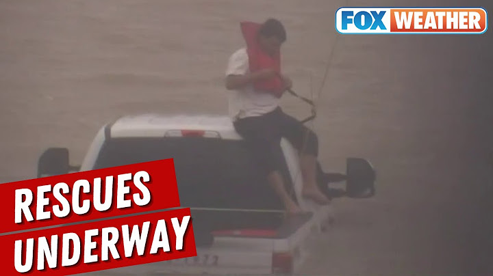 Water Rescues Underway In Texas Due To Storm Surge From Beryl