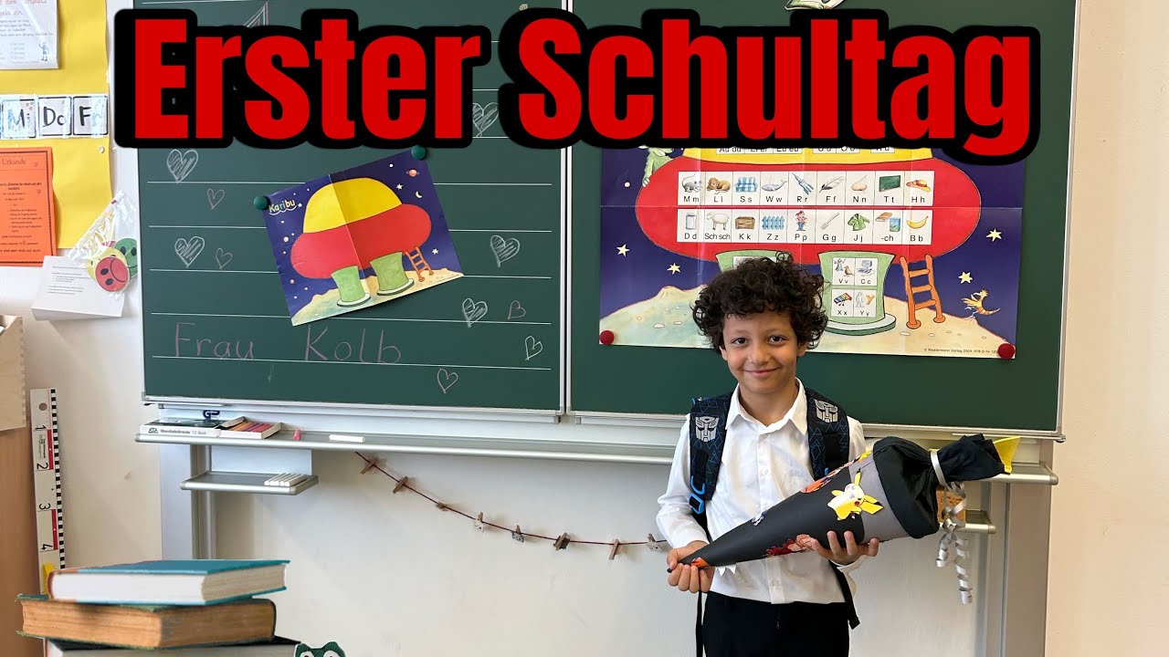 Bilel wird Eingeschult und das passierte…..🤯😂