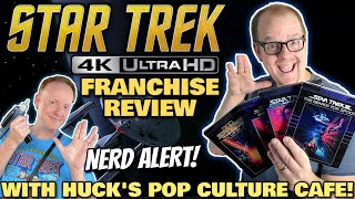 STAR TREK 1-6 (1979-1991) | 4K MOVIE FRANCHISE REVIEWS | PARAMOUNT | With Huck's Pop Culture Cafe!
