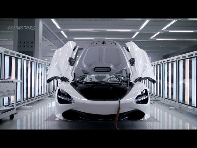 2022 McLaren Production line CAR FACTORY 600 LT - 700 Spider - 720 GT3 class=
