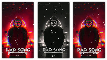 Avee Player Full Screen New Template | Attitude Status Video Editing | How To Make Trending Status