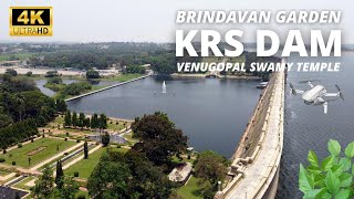 KRS Dam, Brindavan Garden Mysore, Venugopal Swamy Temple 4K