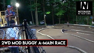 2WD MOD Buggy A-MAIN Race - GFX Raceway 2018 Round 5 - Netcruzer RC