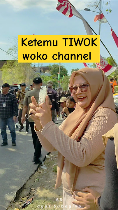 Istimewa ketemu tiwok Woko channel NGAKAK, VIRAL PASTI