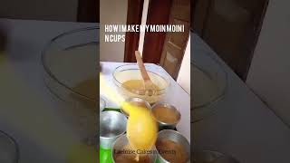 How i  make my moin moin in cups. #moinmoin#nigerianmoinmoin#steamedbeanpudding