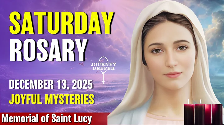 Saturday Rosary 💜 Joyful Mysteries of Rosary 💜 December 13, 2025 VIRTUAL ROSARY
