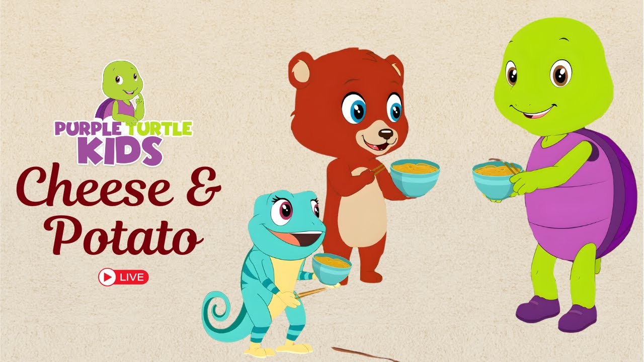 🔴 PurpleTurtle Kids LIVE! Best Kids Songs 2025 + MORE Nursery Rhymes!