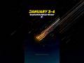 Don’t Miss These Epic January 2026 Events 🌌💀 #shorts #space #science #astronomy #earth #universe