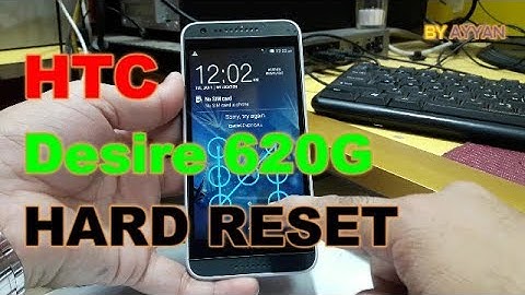 HTC Desire 620g Hard Reset | if you forget pettern lock and pasword