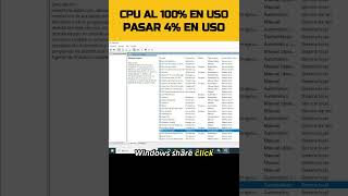 Pasa de un CPU al 100% al 4% con este ajuste #windowstips