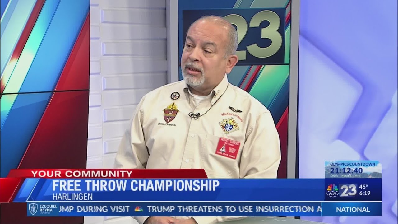 Free throw championship in Harlingen