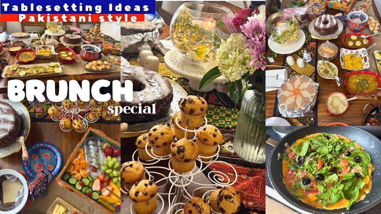 Pakistani Brunch Dawat | Hubby key Funny Blunders |Creating memories | Cooked by Sabeen