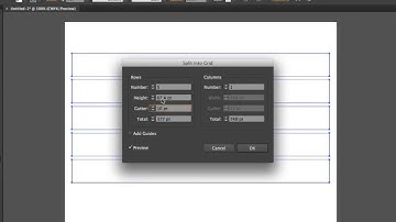 Illustrator CC Tutorials - 8 - Split Into Grid