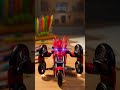 A tiny red toy motorcycle suddenly comes alive on a child’s desk… ⚙️🔥