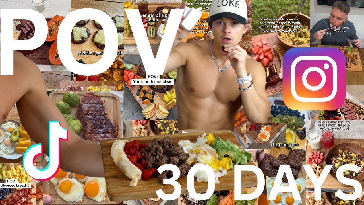 I TRIED THE ANIMAL BASED AESTHETIC CUTTING BOARD DIET FOR 30 DAYS